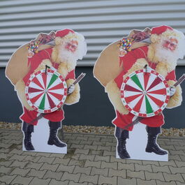 Glücksrad Weihnachtsmann