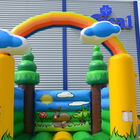 Hüpfburg Wald Detail