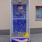 Hurricane Box aufgebaut