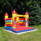 Hüpfburg Happy Clown Seitlich