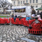 Kindereisenbahn Weihnachtsmarkt Detail
