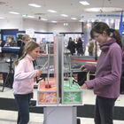 Heißer Draht Tischmodell Counter Messeaktion