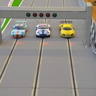 Slotcar Rennbahn L Autos