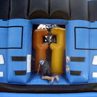 Erlebnisspielhüpfburg Betonmischer Sprungfläche