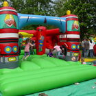 Hüpfburg Feuerwehr Detail