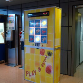 Slot Machine aufgebaut