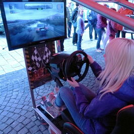 Rennsimulator Quick Drive Detail