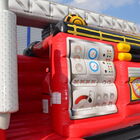 Riesenhüpfburg Feuerwehrauto Outdoor