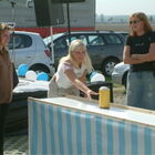 Bierglasschieben Detail