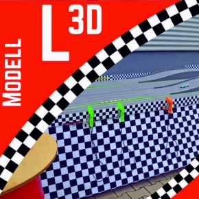 Slotcar Rennbahn L Vorschaubild