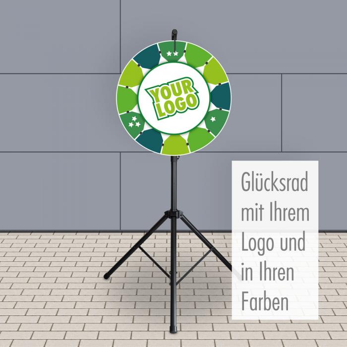 Glücksrad Eco Your Logo